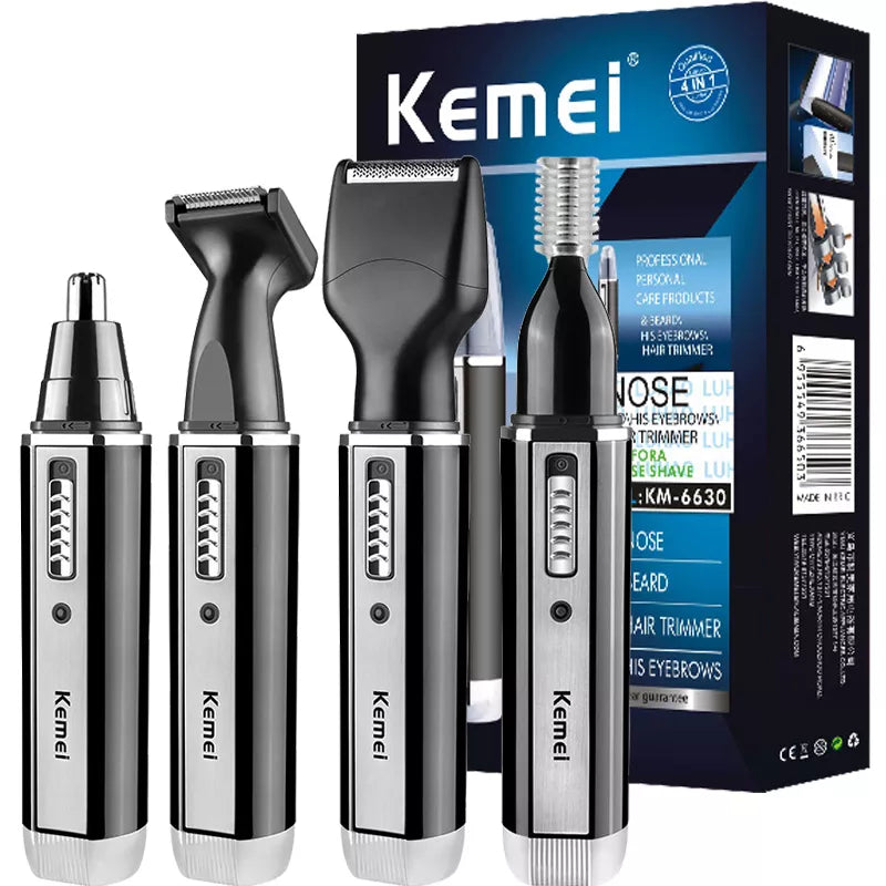 4in1 Rechargeable Nose Trimmer Beard Trimmer for Men Ear Eyebrow
