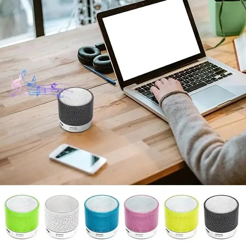 Bluetooth Mini Speaker Wireless Speaker Colorful LED