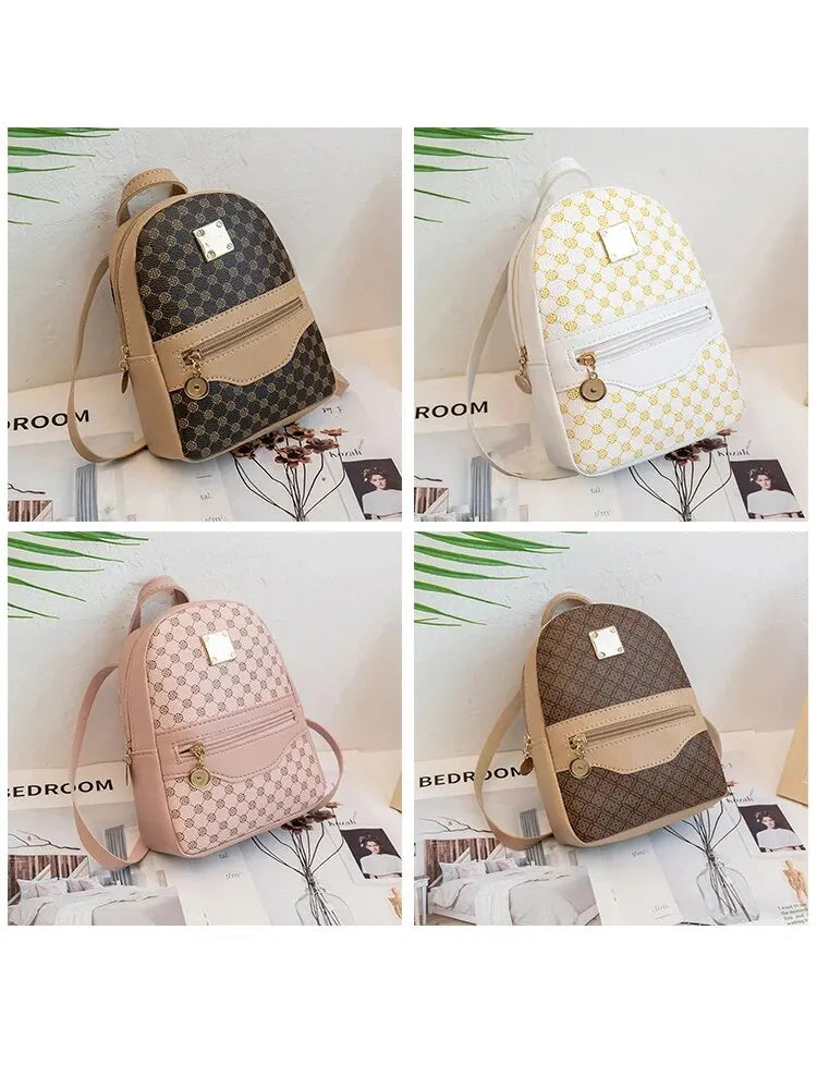 Backpack Large Capacity Handbag Crossbody Cell Phone Square Bag