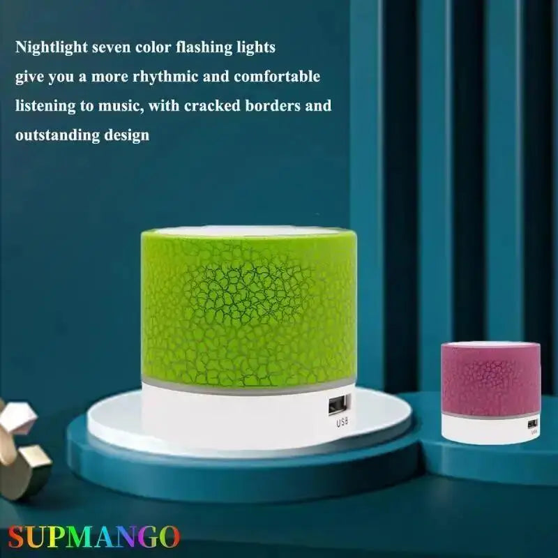 Bluetooth Mini Speaker Wireless Speaker Colorful LED