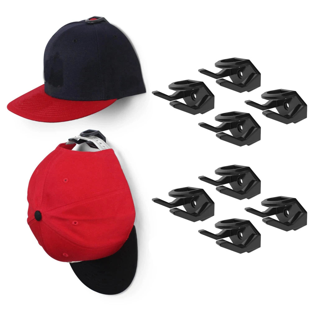 8pcs Baseball Cap Rack Hat Holder Rack