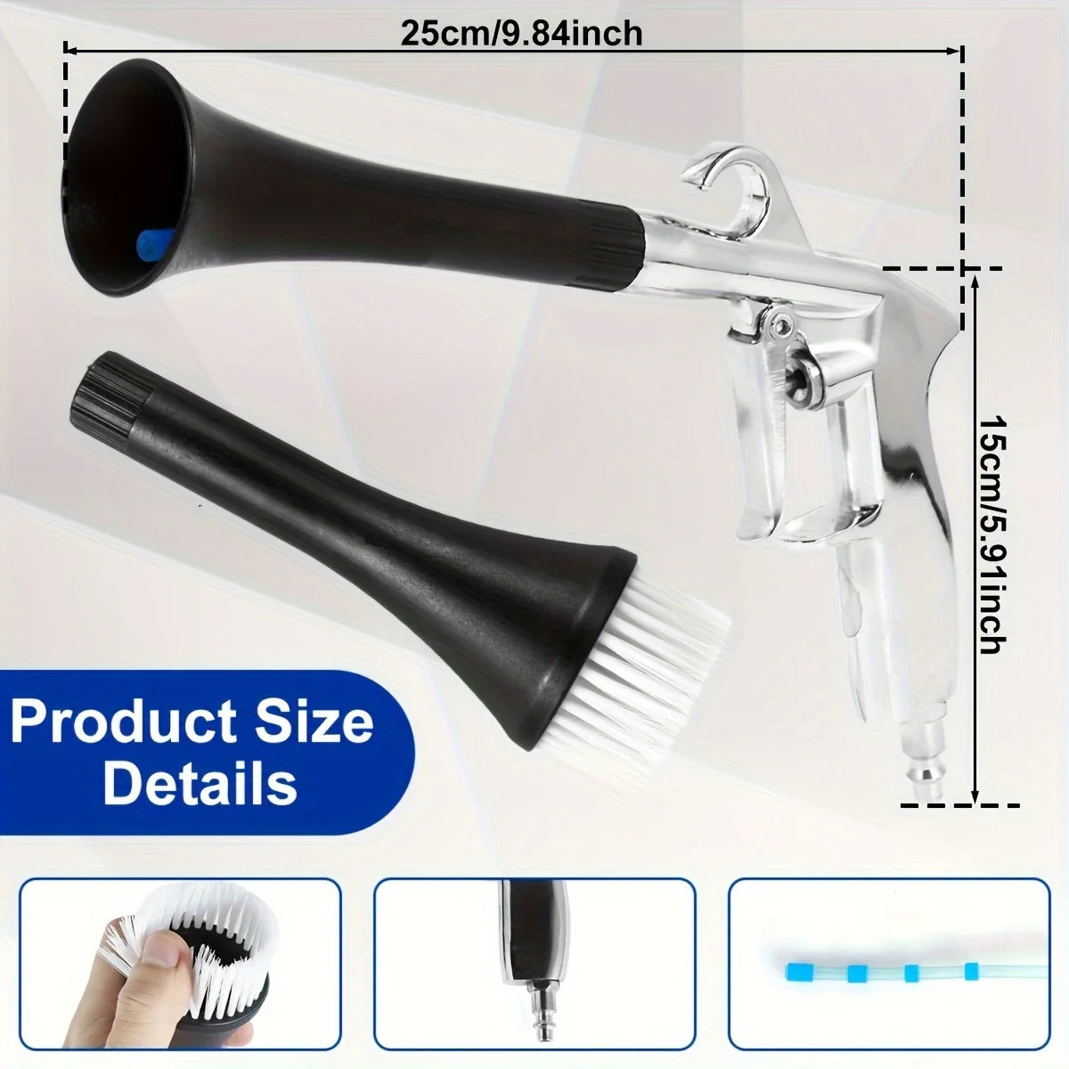 Car Cleaning Gun Air Blow Car Wash Gun Dry Blow Cleaning