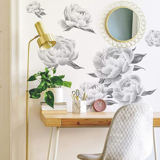 Peonies Wall Decals