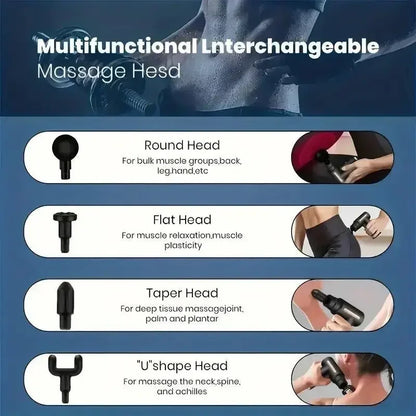 Mini Fascia Gun Wireless Massage Gun Muscle Relaxation Massage