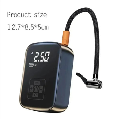 Portable Car Air Pump Wireless Intelligent Digital Display