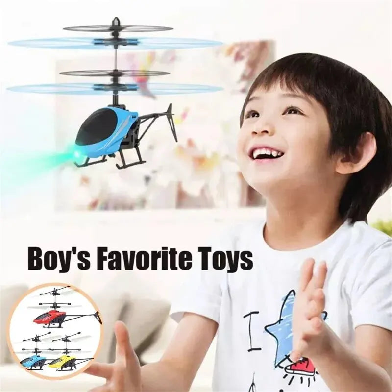 Remote Control Aircraft Induction Two-Way Helicopter