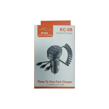55W 2 Ports USB Fast Car Phone Charger 3.1A