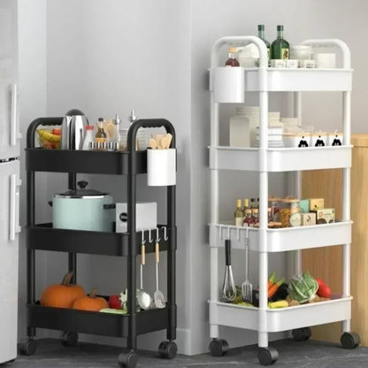 Household Multi-layer Small Cart Storage Rack Floor