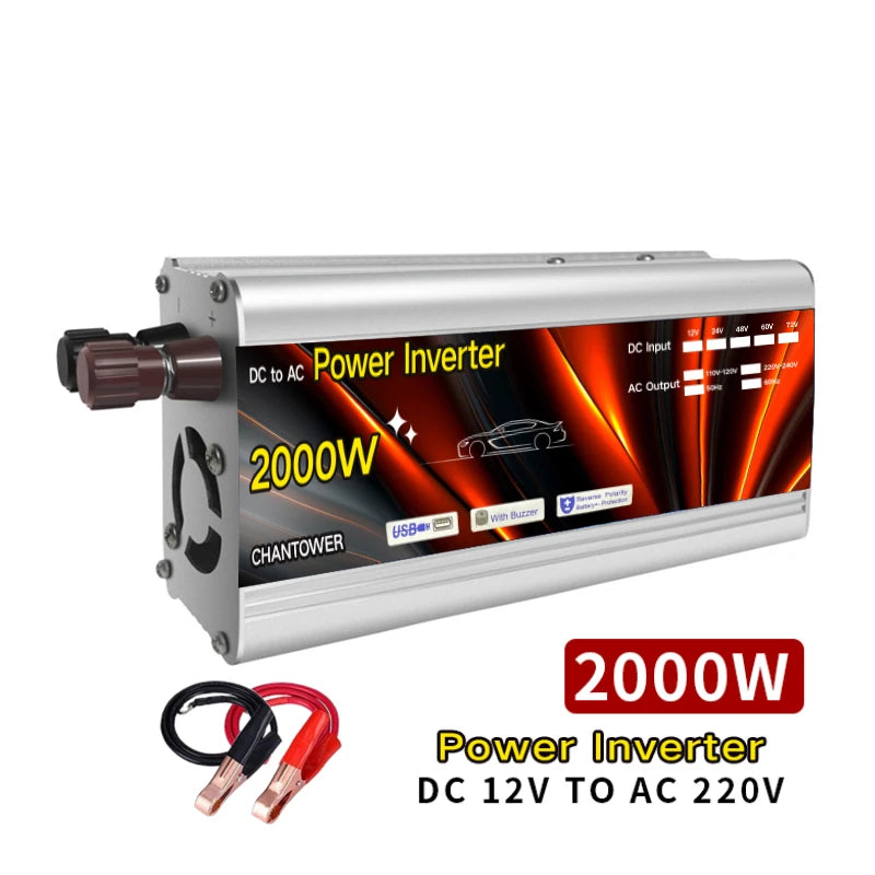 Inverter 12v 220v Solar Inverter 500W 1000W 1500W 2000W