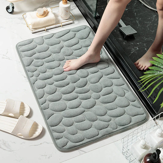 Foot Mat Coral Fleece Floor Mat Household Memory Foam