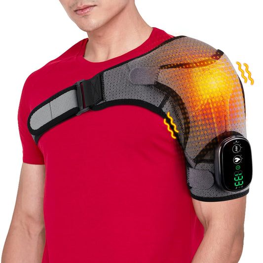 Electric Heating Pad Shoulder Vibration Massager