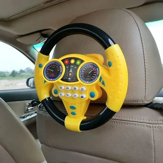 Infant Shining Simulation Steering Wheel Toys Children's Toy