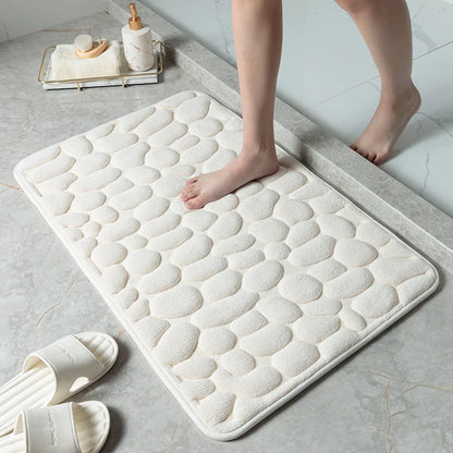 Foot Mat Coral Fleece Floor Mat Household Memory Foam
