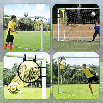 Football Target Net Foldable Football Training Net Easy to Attach