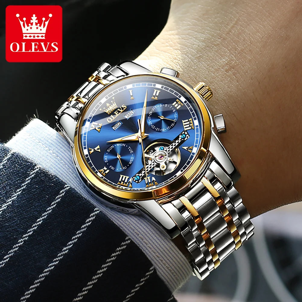 OLEVS Original Men's Watches Automatic Movement