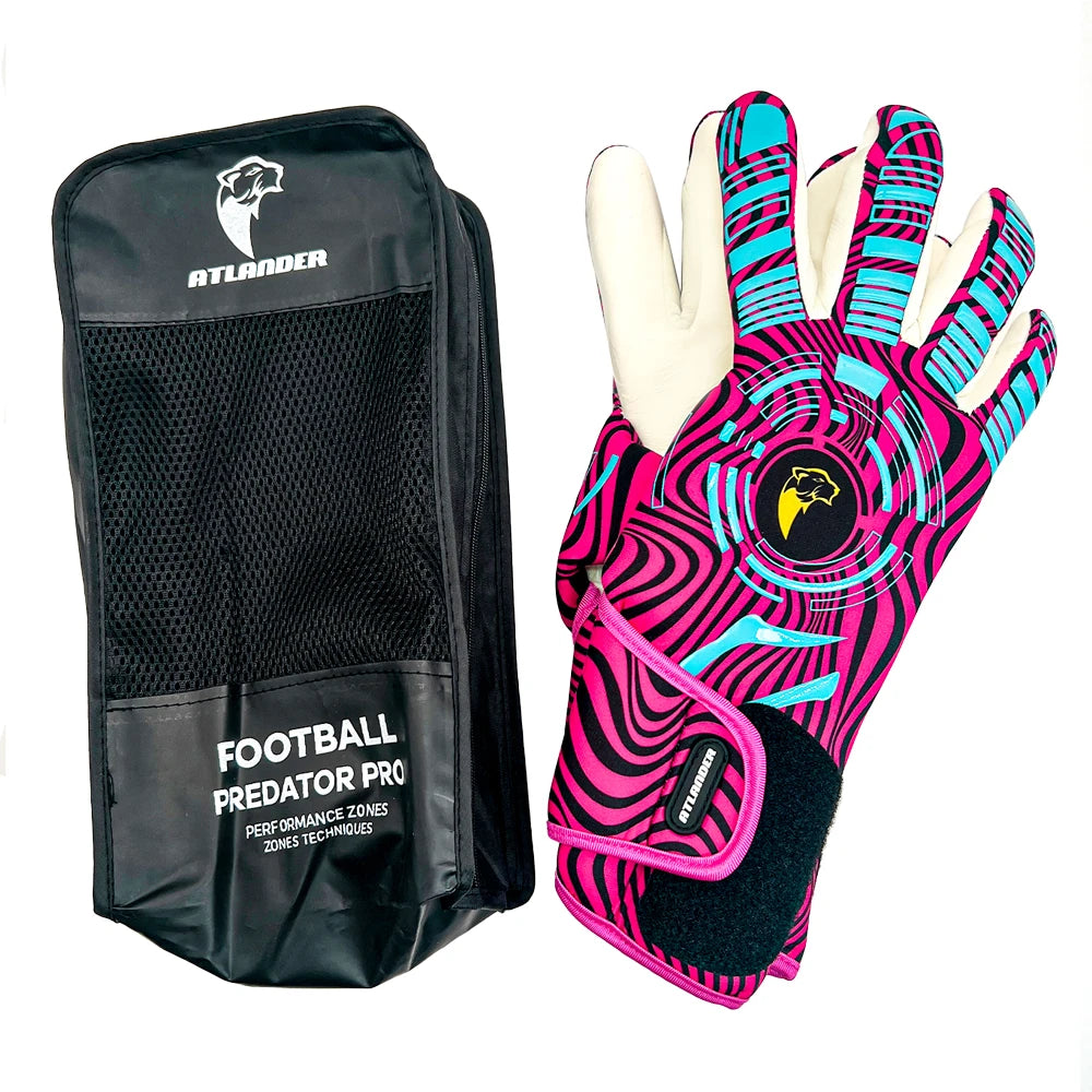 Professional Football Goalkeeper Gloves Kids Adults Latex