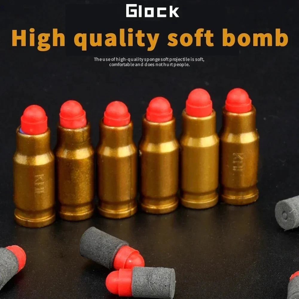 Soft Bullet Toy Gun for 6+ Kids Outdoor Combat Weapon