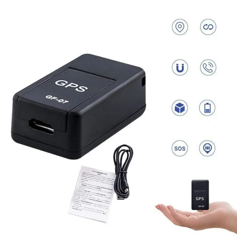 Mini Magnetic GF-07 GPS CarTracker Real Time Tracking