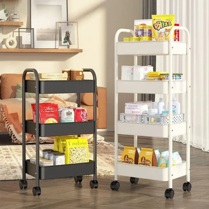 Household Multi-layer Small Cart Storage Rack Floor