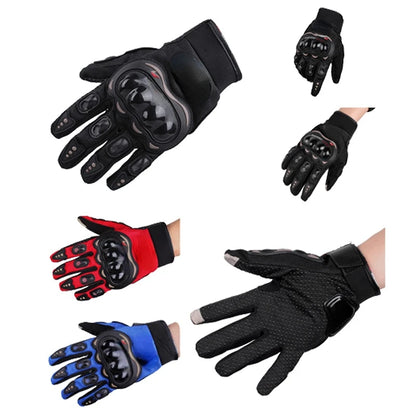 Motorcycle Gloves Men's Motorcycle Gloves Breathable Closed Finger Racing Gloves