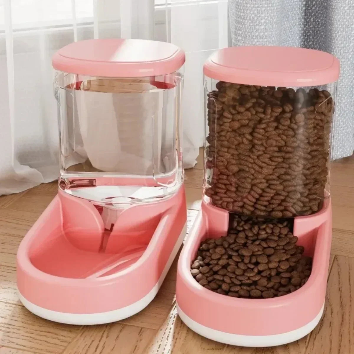 Pet Automatic Feeder Cat Food Bowl