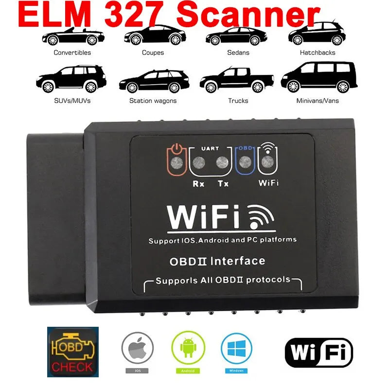 OBD2 WIFI ELM327 V 1.5 Scanner