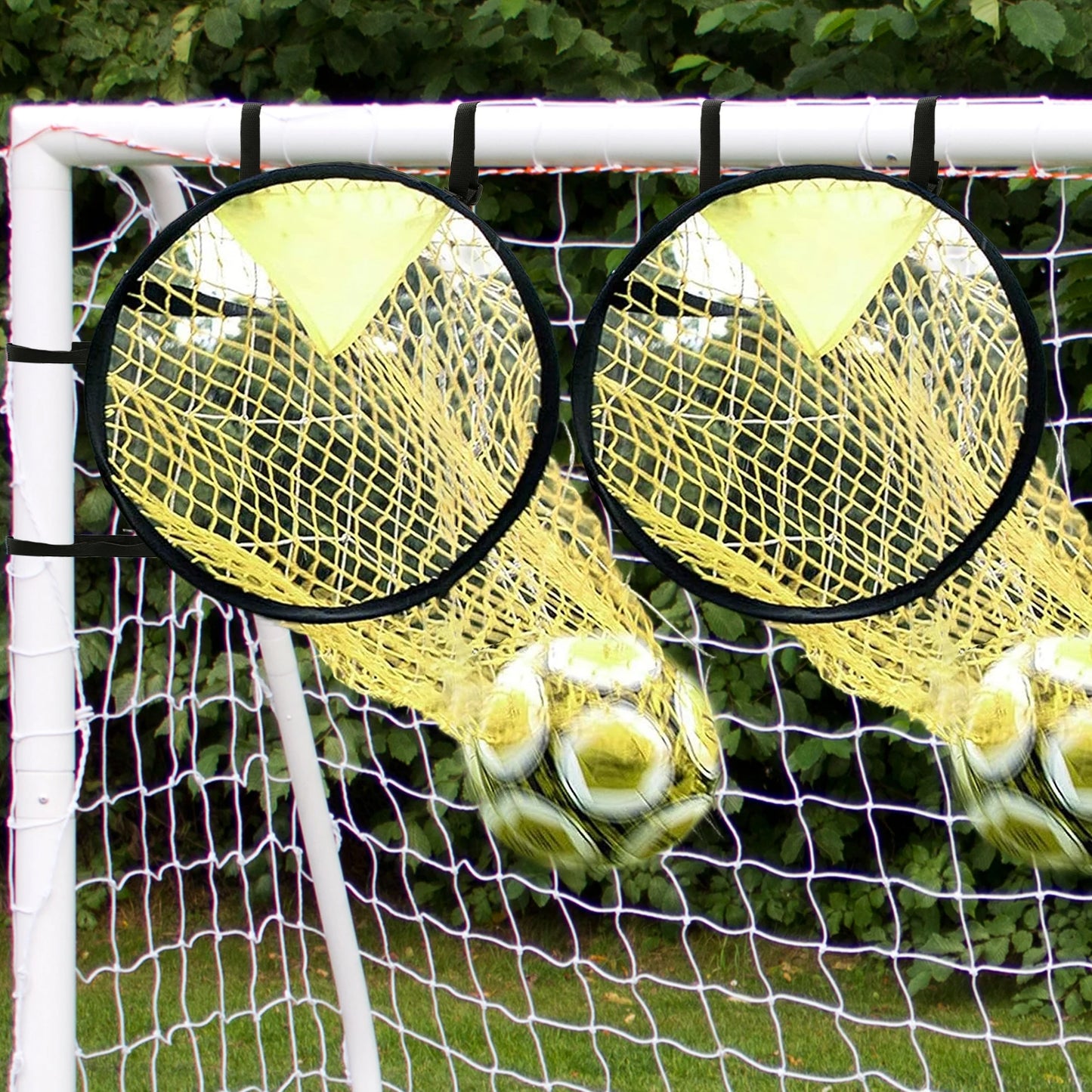 Football Target Net Foldable Football Training Net Easy to Attach