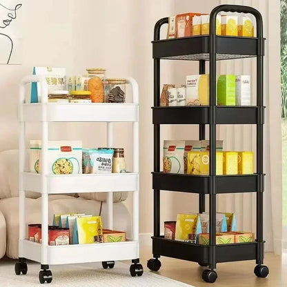 Multi-Layer Trolley Rack Kitchen Floor Bedroom