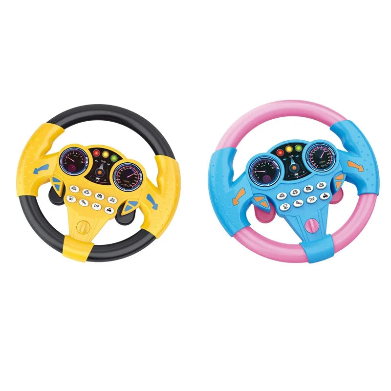 Infant Shining Simulation Steering Wheel Toys Children's Toy