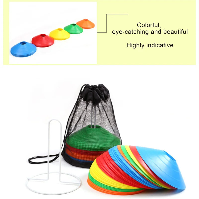 Disc Cone Set Multi Sport Training Space Cones