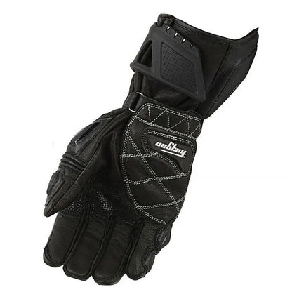 Leather Motorcycle Motocross Gloves Men's Windproof