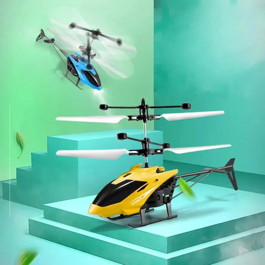 Remote Control Aircraft Induction Two-Way Helicopter