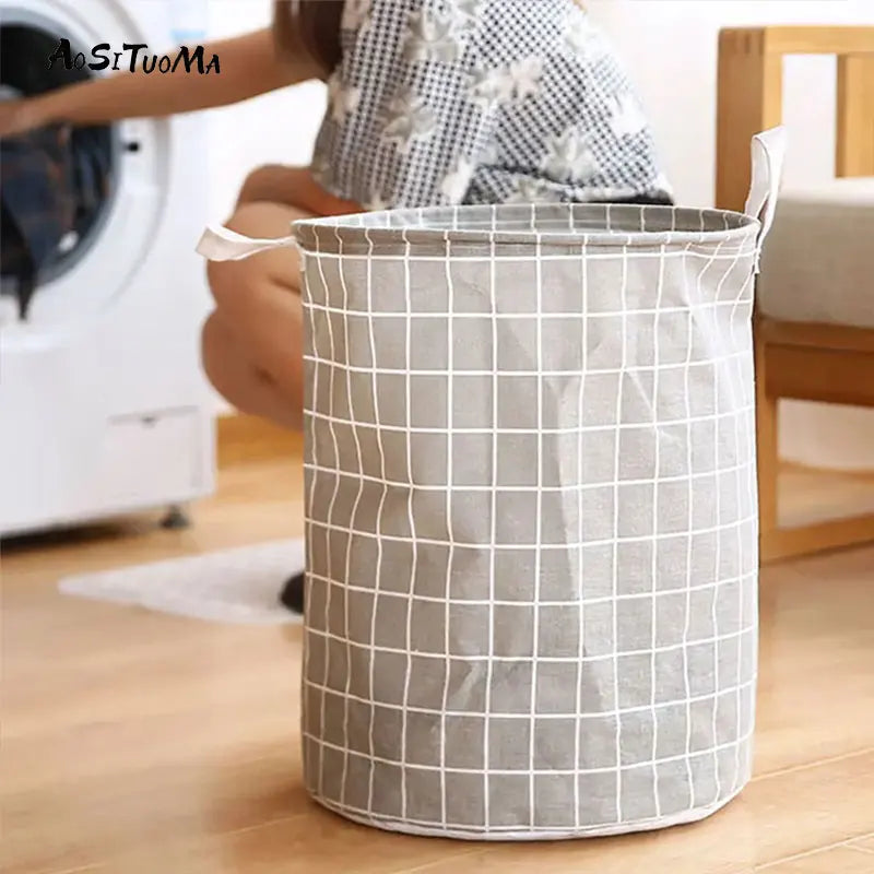 Household Dirty Clothes Basket Toy Storage