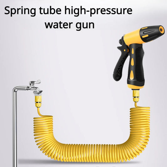 10-30 Meter Telescopic Water Pipe with High-pressure Nozzle