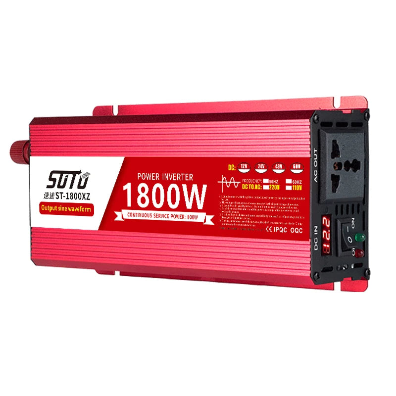 inverter 12V to 220V 1600W 2200W 3000W 4000W DC to AC