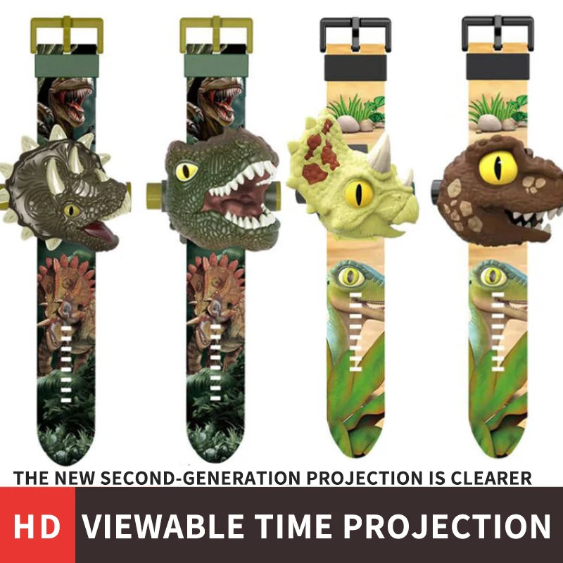 24 Imagic Projection Children Watches Dinosaur Animal Cartoon Watch Kids