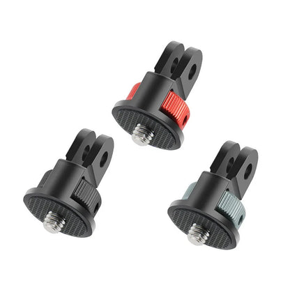 1/4 Inch Screw Tripod Adapter 360 Rotating Mount Holder
