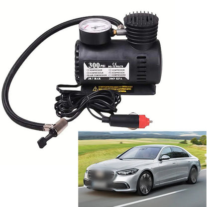 12V Car Electric Air Pump 300psi Air Compressor Tire