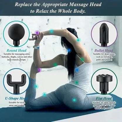 Mini Fascia Gun Wireless Massage Gun Muscle Relaxation Massage