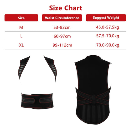 Magnet Therapy Belt Tourmaline Self-heating Back Support