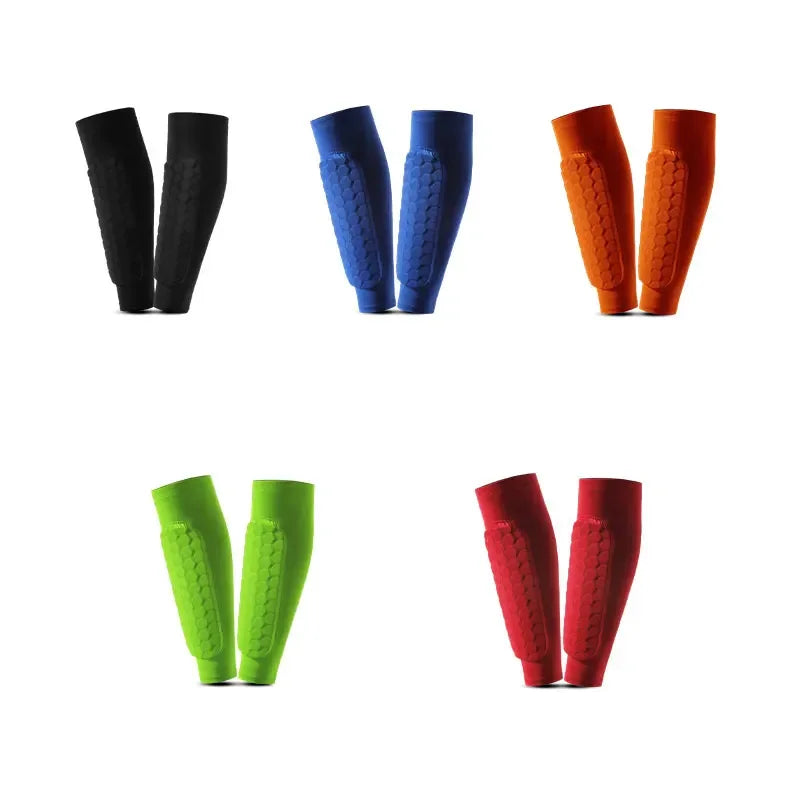 1 PC Honeycomb Soccer Shin Guards Football