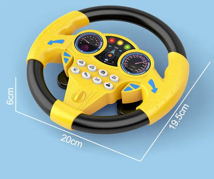 Infant Shining Simulation Steering Wheel Toys Children's Toy