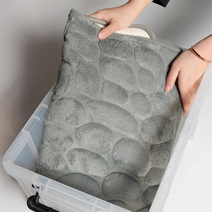 Foot Mat Coral Fleece Floor Mat Household Memory Foam