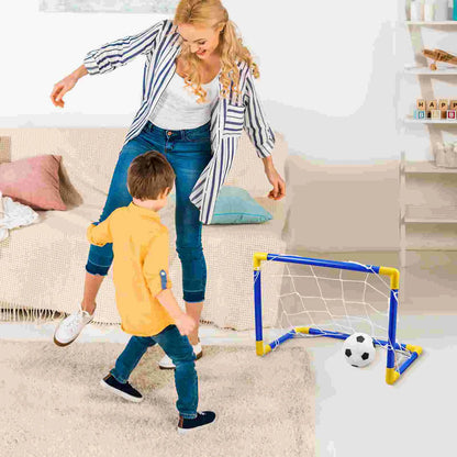 Mini Toddlers Football Goal Soccer Door Gate Post